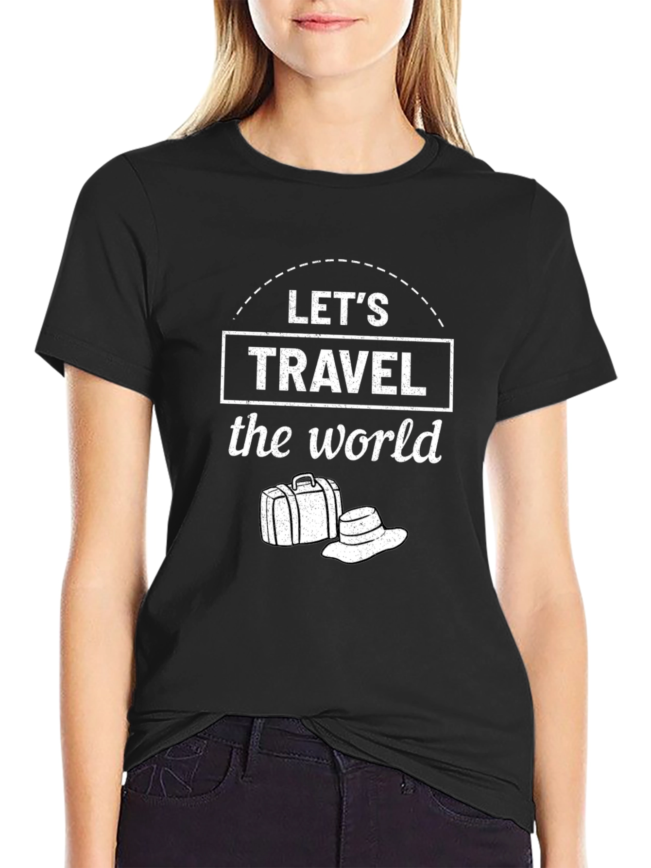 Lets Travel the World Graphic Tee