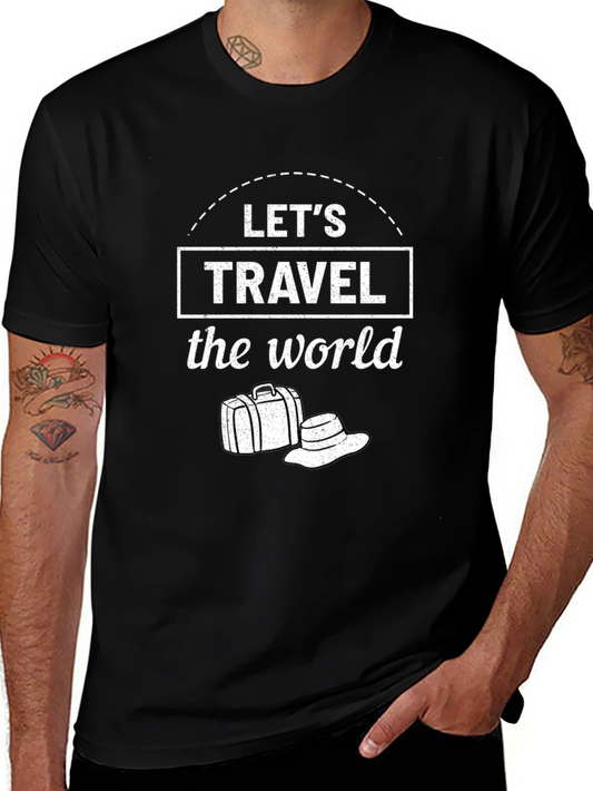 Lets Travel the World Graphic Tee