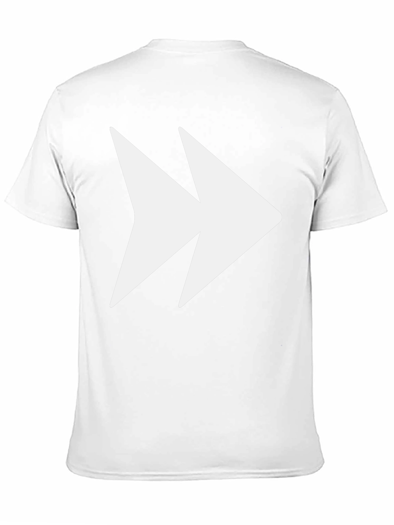 Forward Graphic Tee - Black Cotton Blend T-Shirt