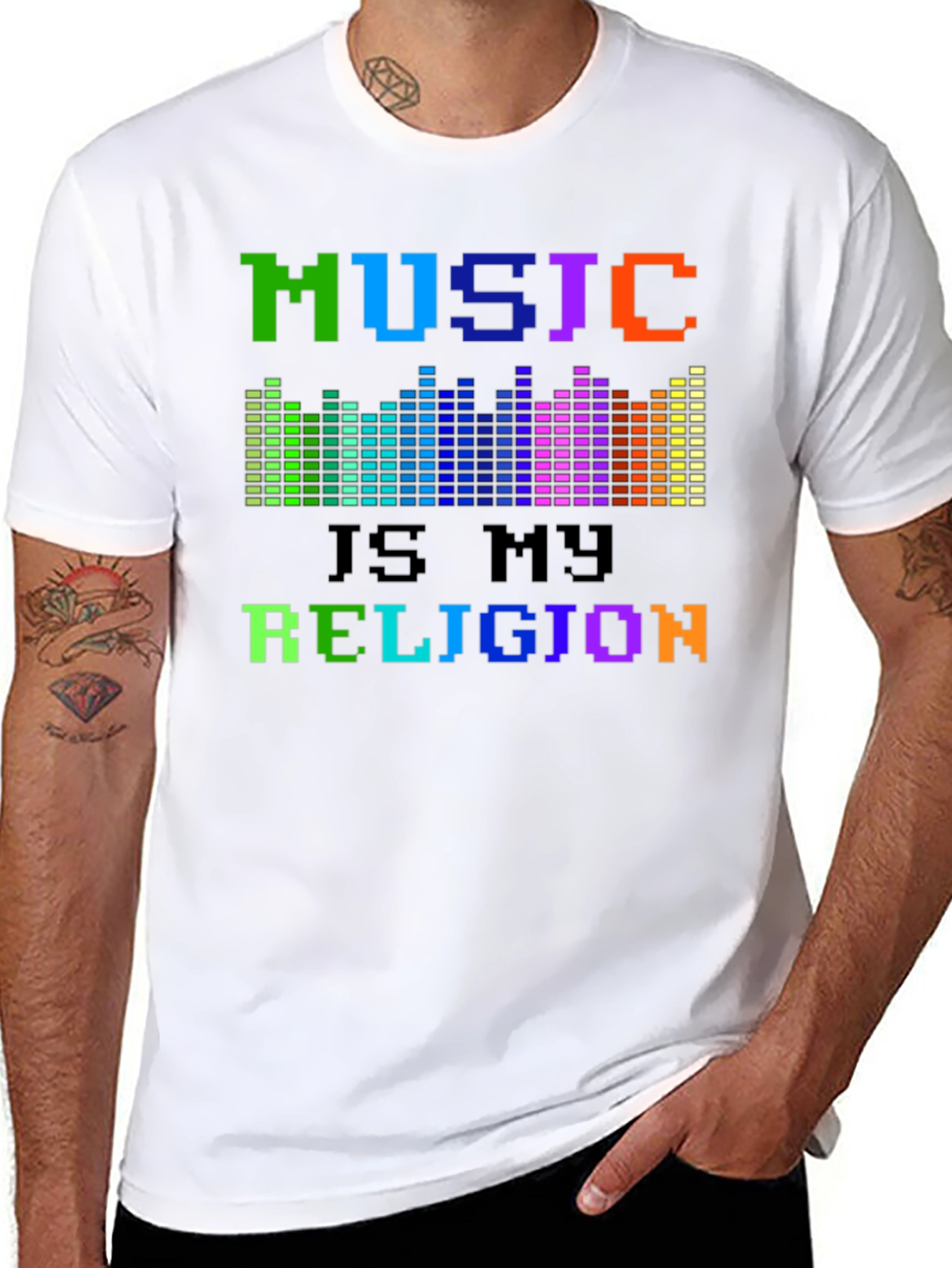 Music is My Religion Graphic Tee