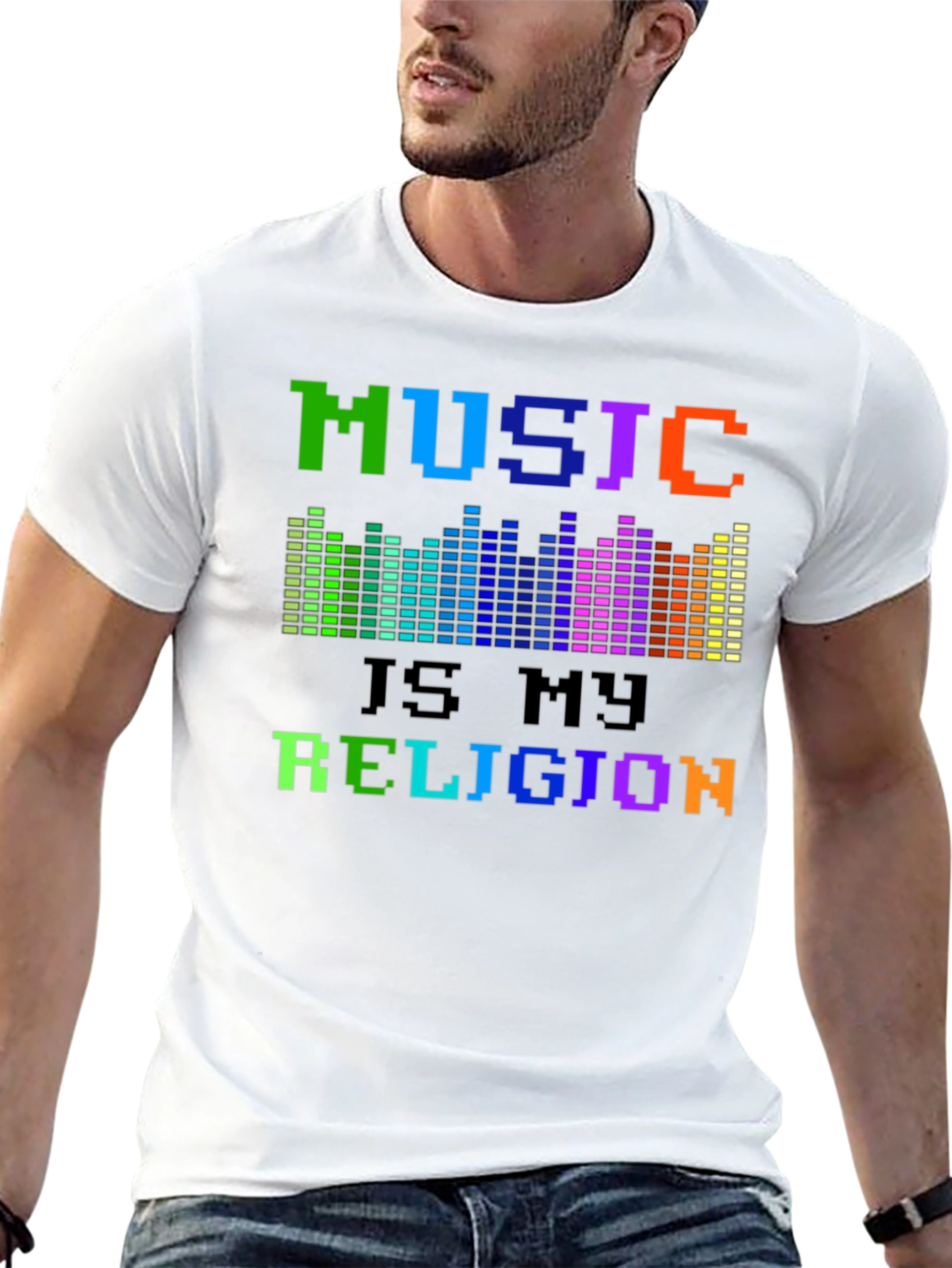 Music is My Religion Graphic Tee