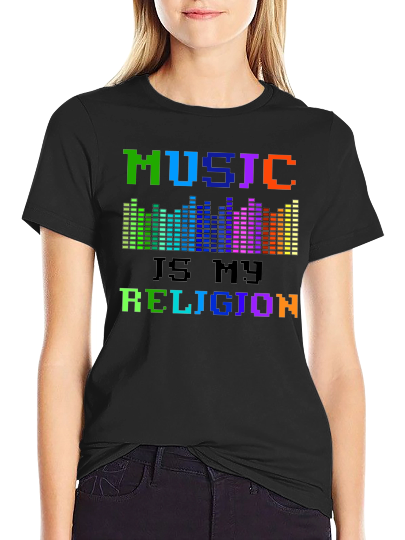 Music is My Religion Graphic Tee