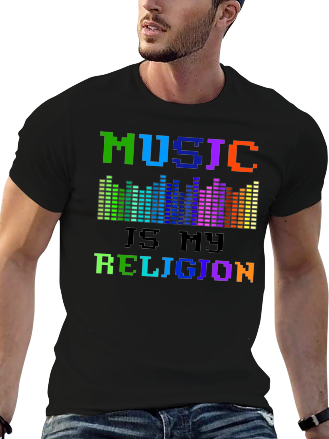 Music is My Religion Graphic Tee