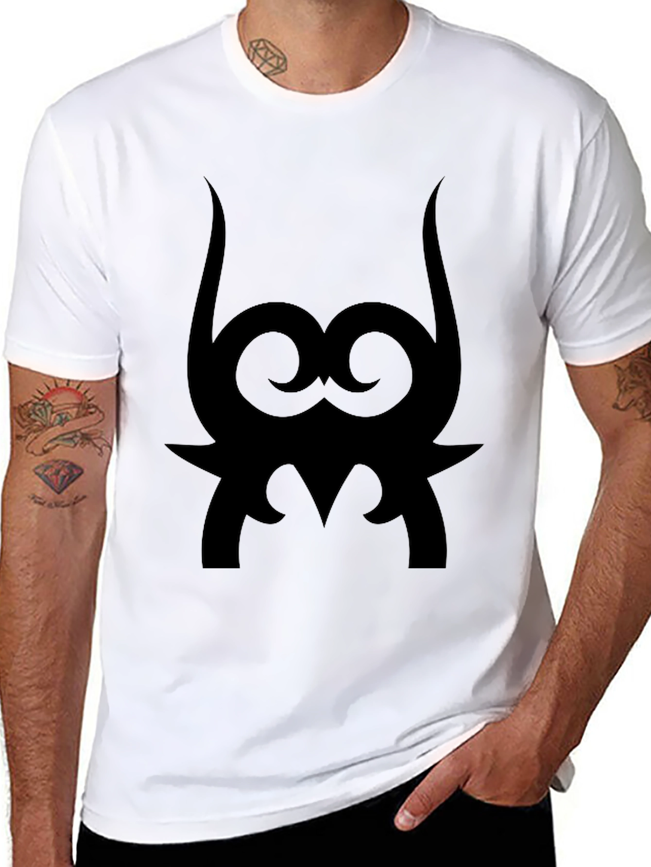 Adinkra Symbol Black T-Shirt