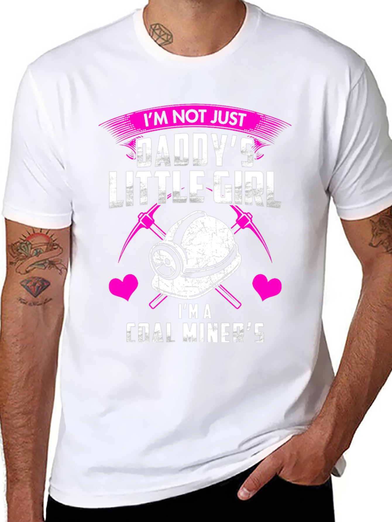 Daddys Little Girl Coal Miners Tee