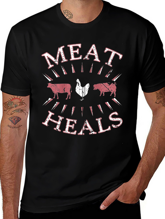 Meat Heals Graphic T-Shirt