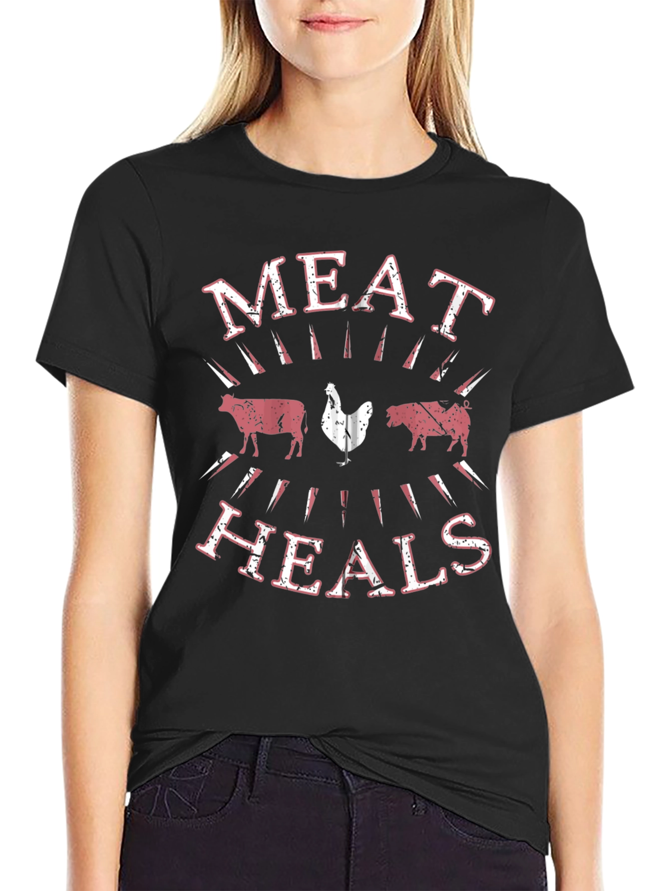 Meat Heals Graphic T-Shirt