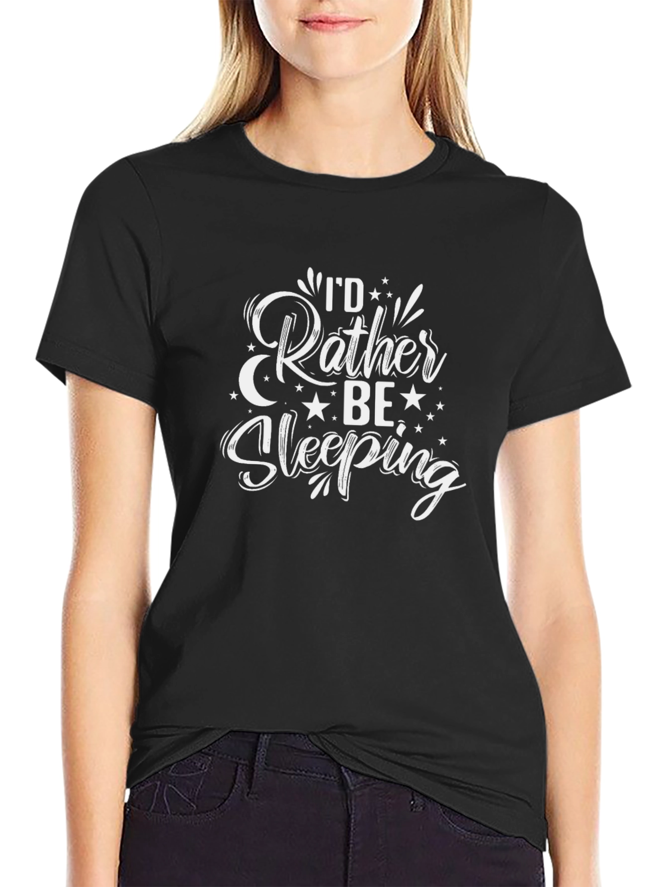 Id Rather Be Sleeping Graphic Tee
