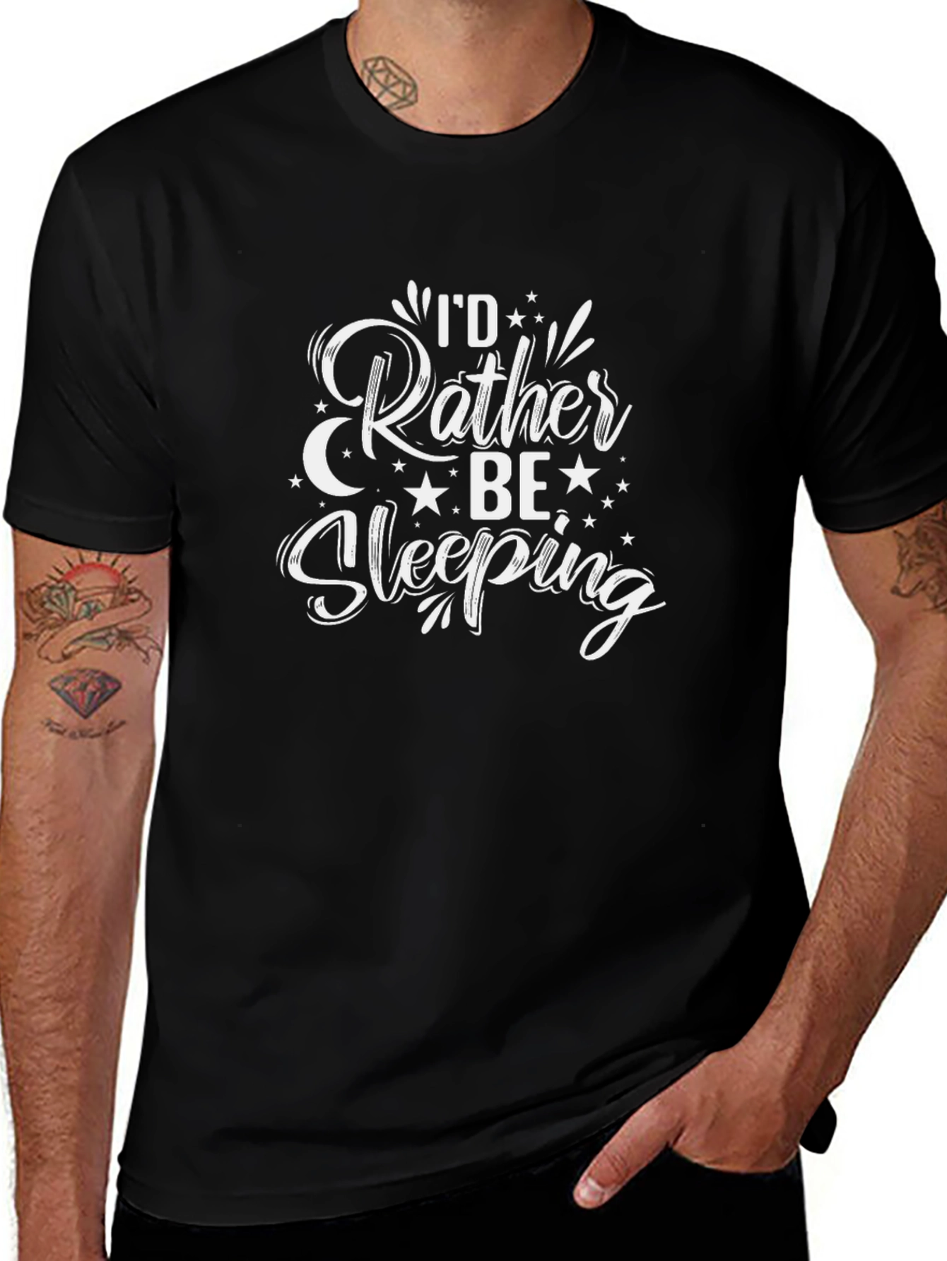 Id Rather Be Sleeping Graphic Tee