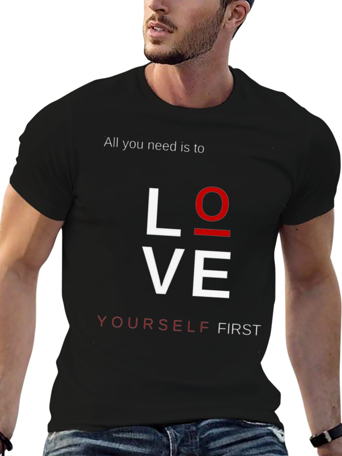 Love Yourself First Graphic T-Shirt