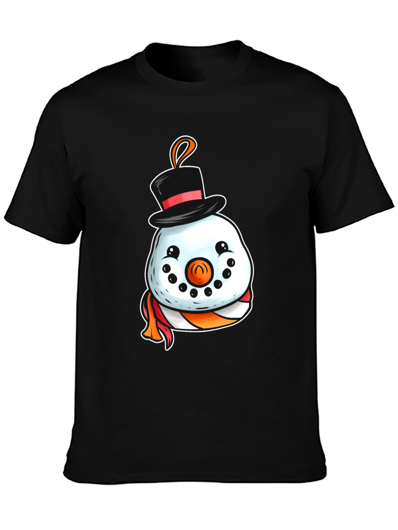 Festive Snowman Graphic Tee