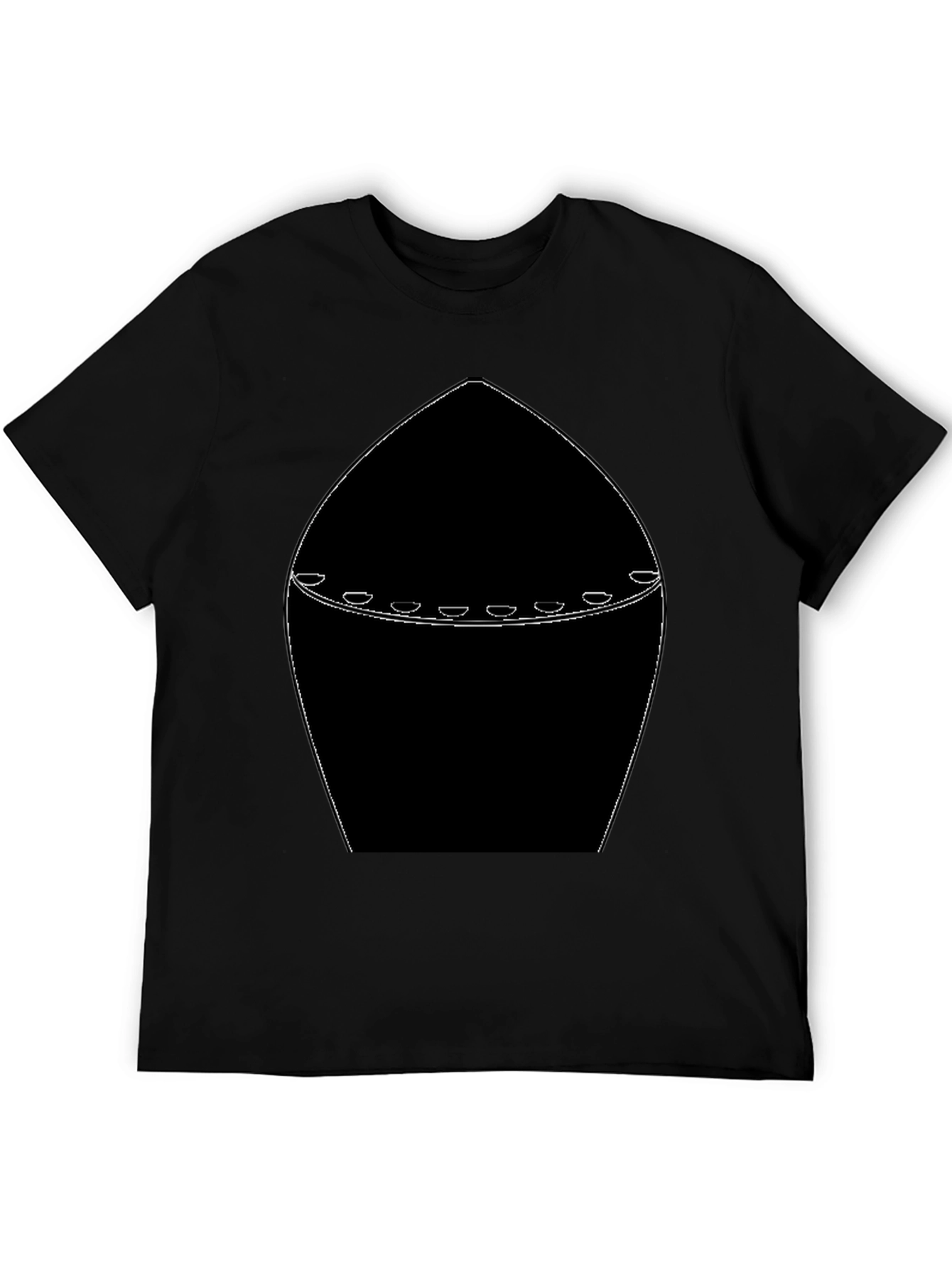 Modern Graphic Black T-Shirt
