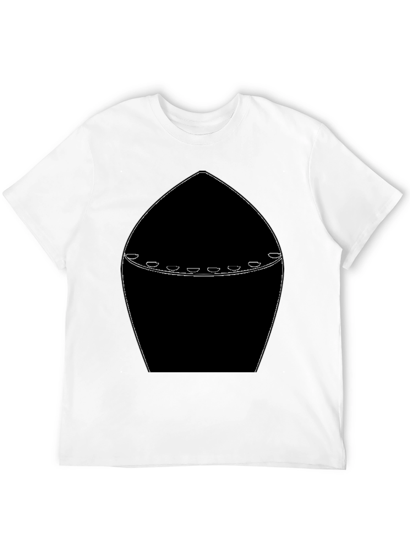 Modern Graphic Black T-Shirt