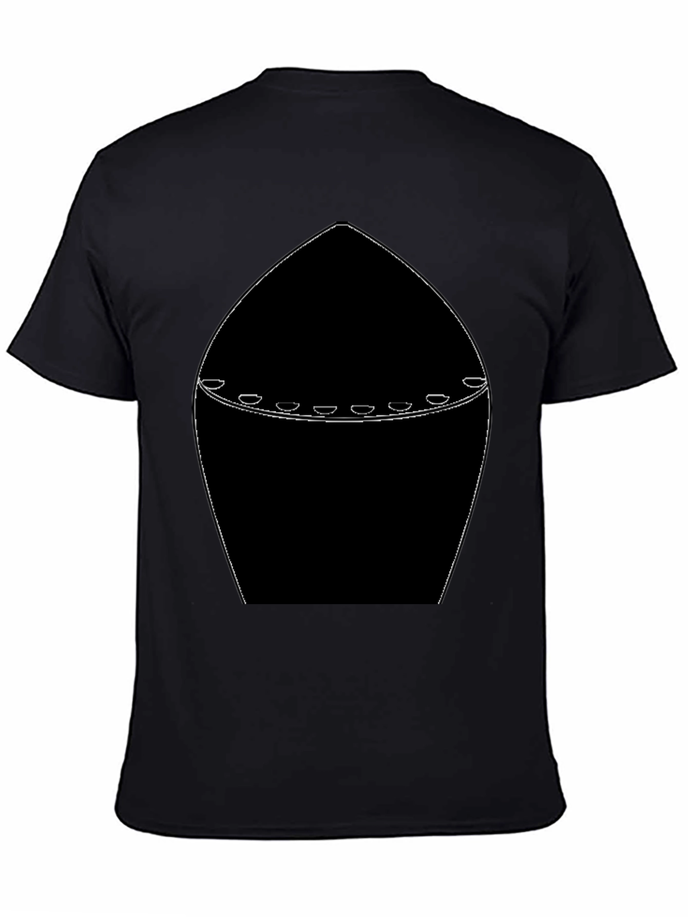 Modern Graphic Black T-Shirt