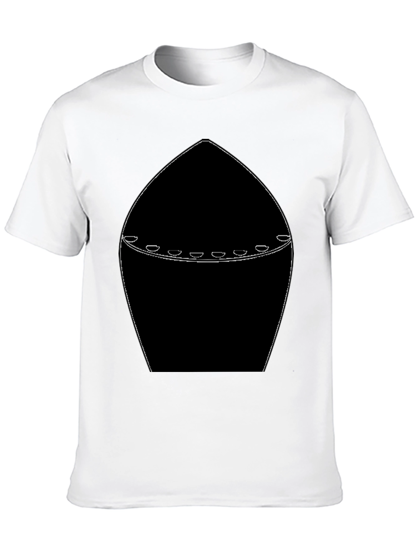 Modern Graphic Black T-Shirt
