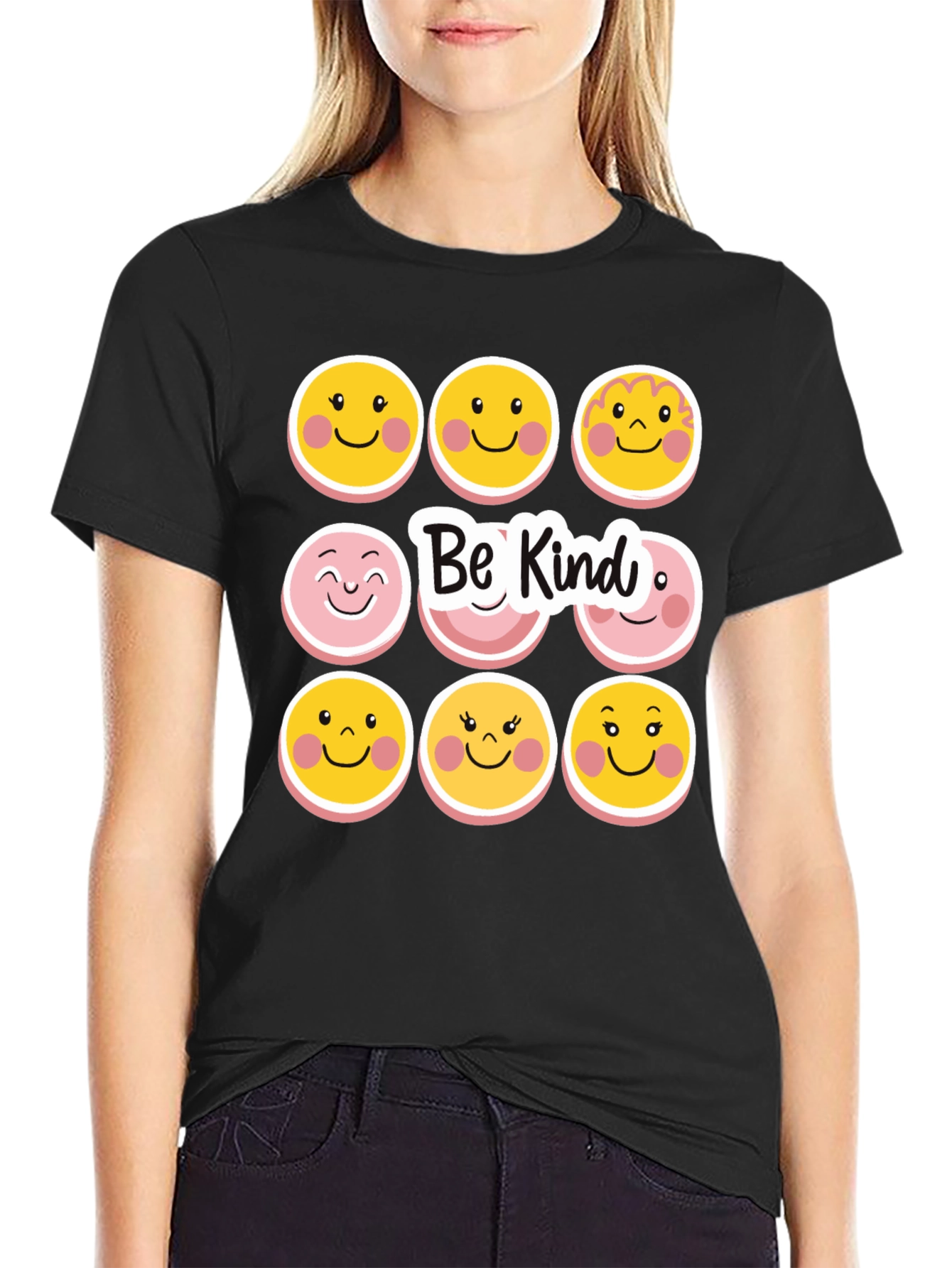 Be Kind Smiley Face T-Shirt