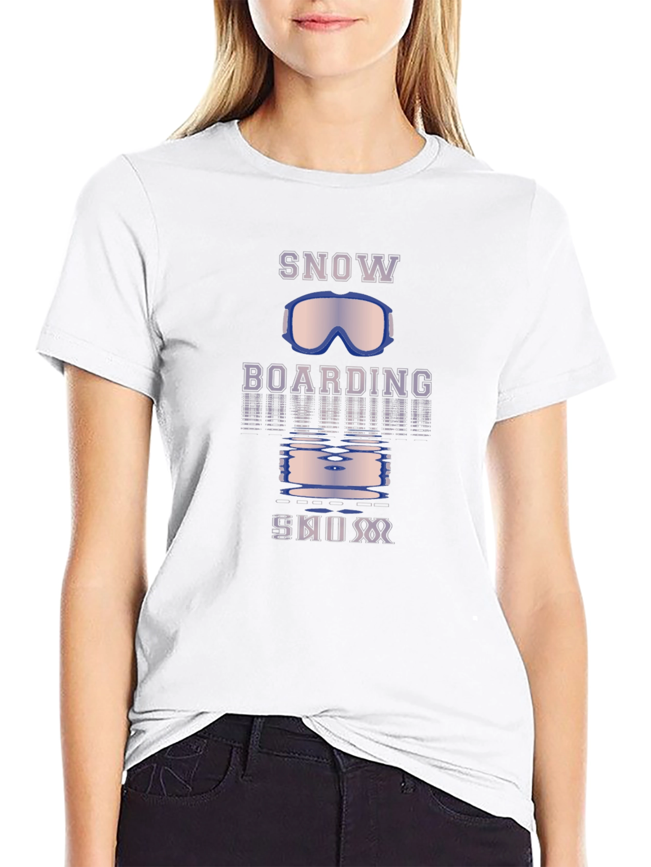 Snowboarding Goggles Graphic T-Shirt