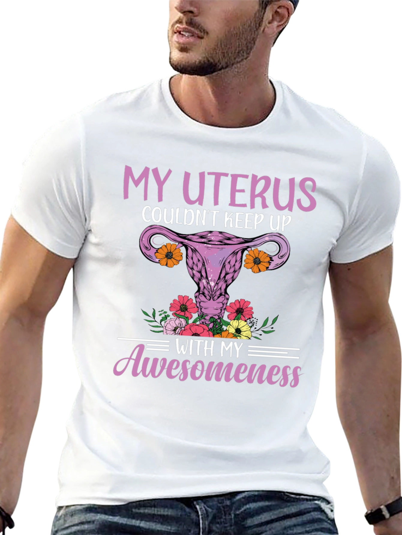 My Uterus Awesomeness Graphic T-Shirt