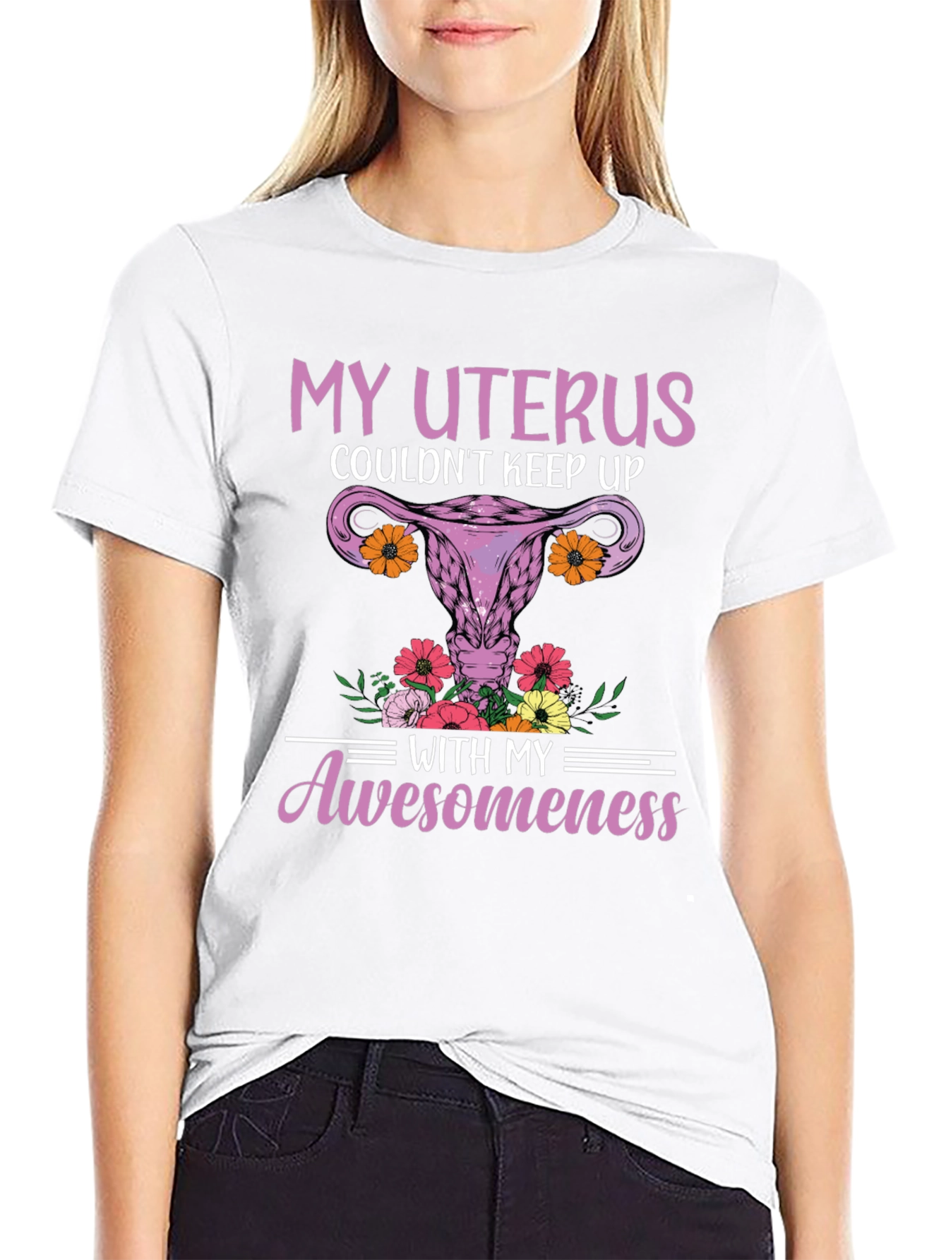 My Uterus Awesomeness Graphic T-Shirt