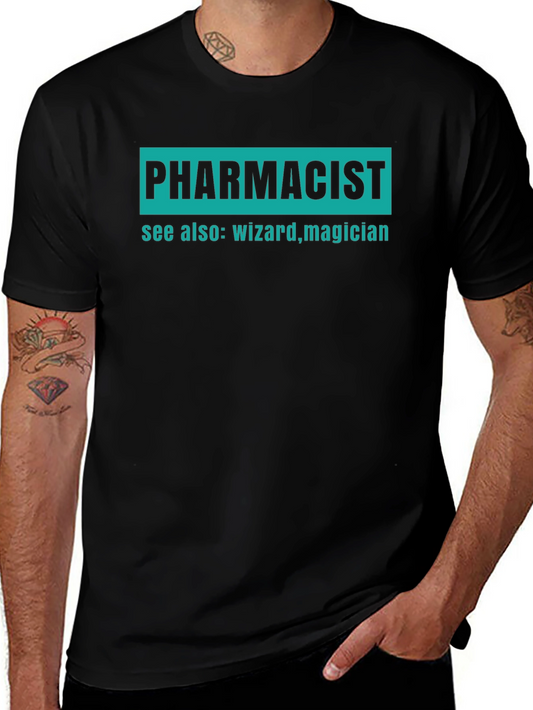 Pharmacist Wizard Magician Graphic T-Shirt