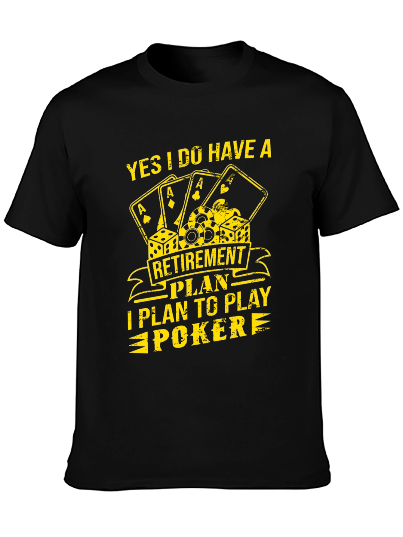 Poker Retirement Plan T-Shirt