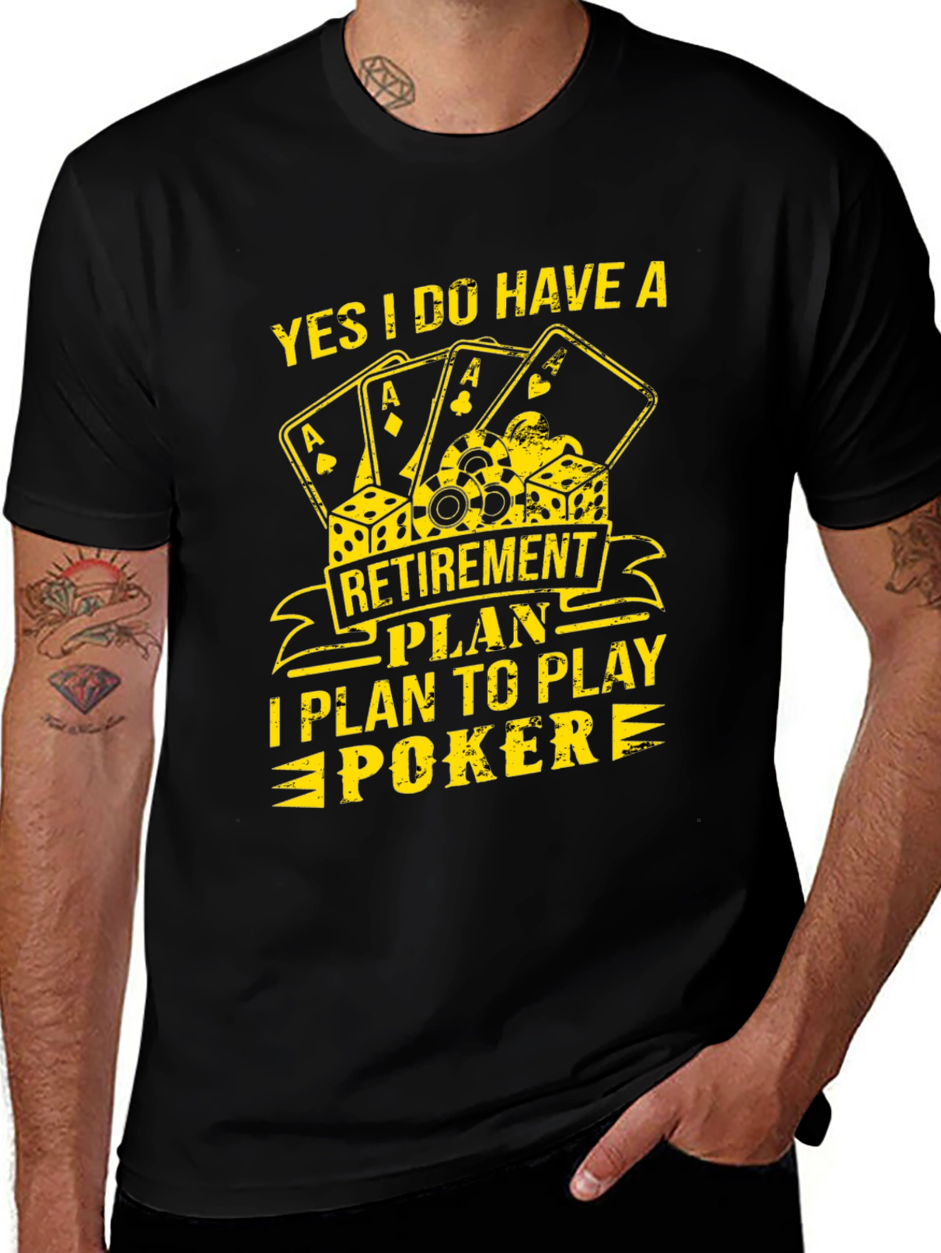 Poker Retirement Plan T-Shirt