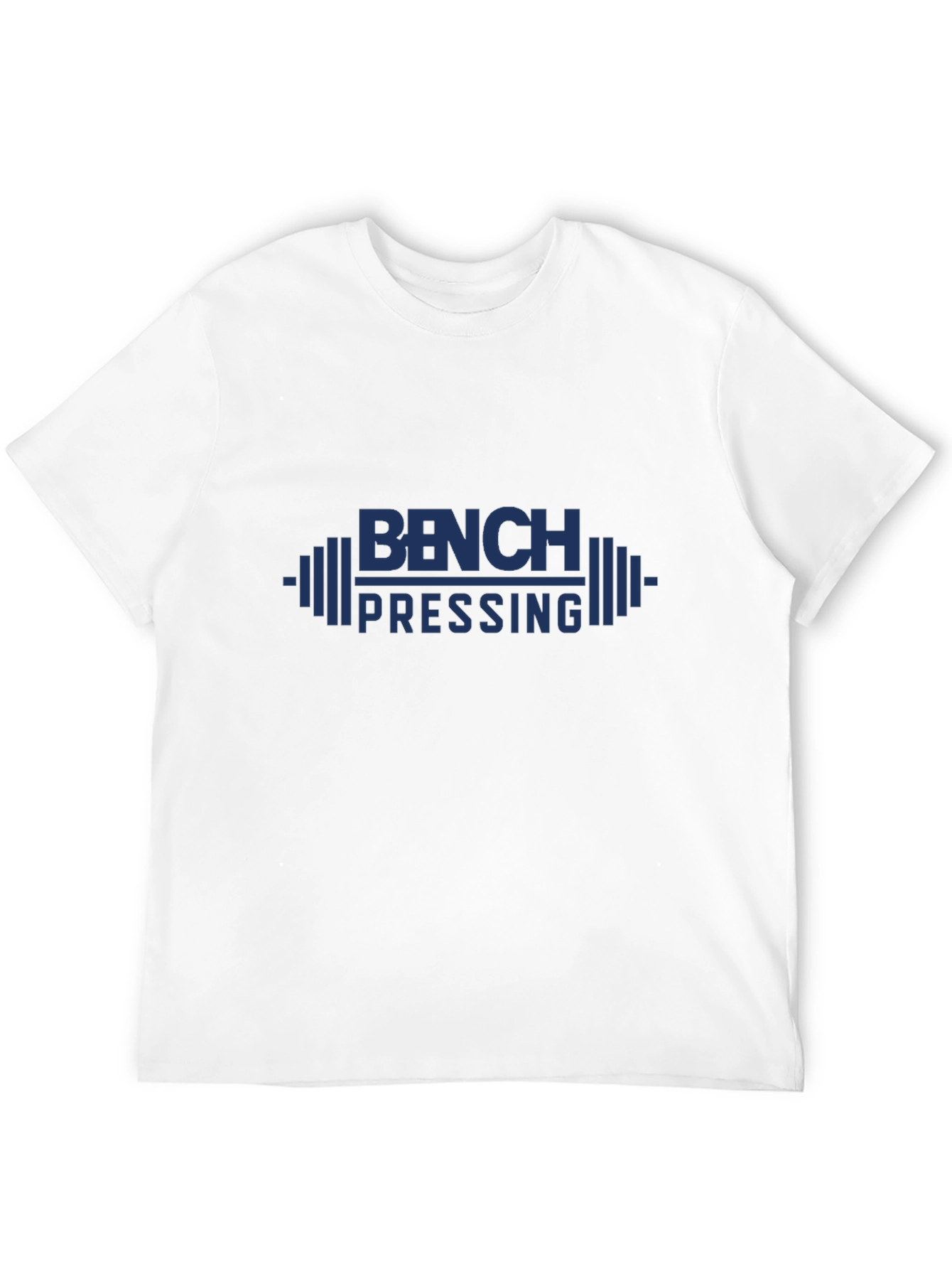 Bench Pressing Graphic Tee - Workout Apparel