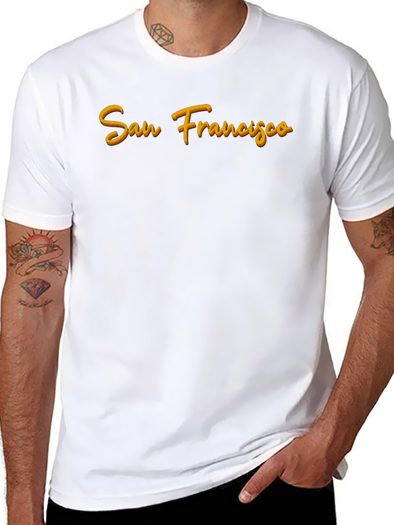 San Francisco Black Graphic T-Shirt
