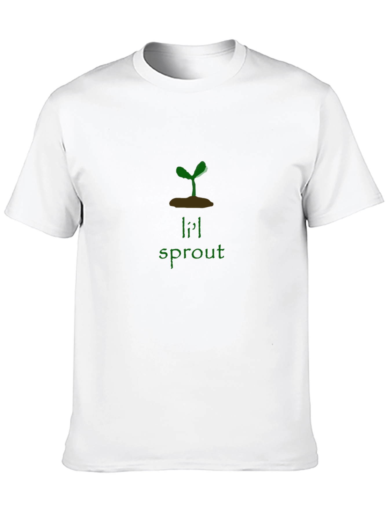 Lil Sprout Graphic Tee - Black Unisex Shirt