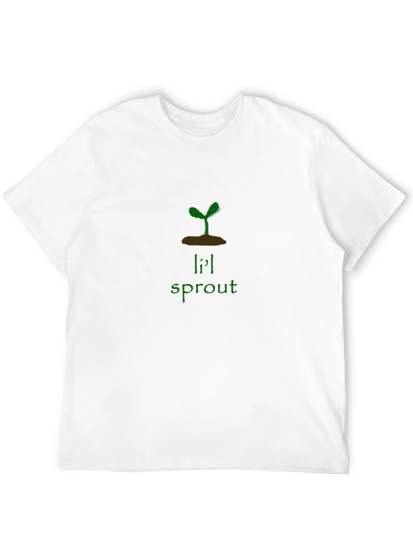 Lil Sprout Graphic Tee - Black Unisex Shirt