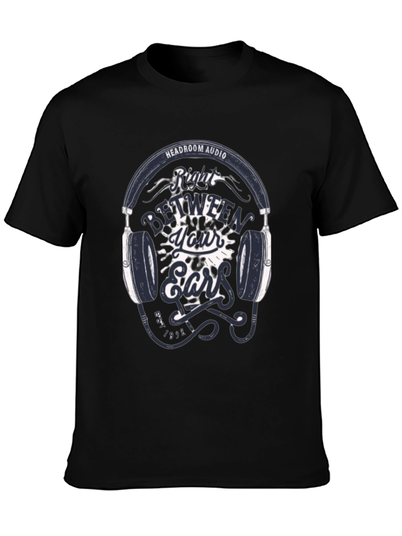 Headroom Audio T-Shirt: Right Between Your Ears