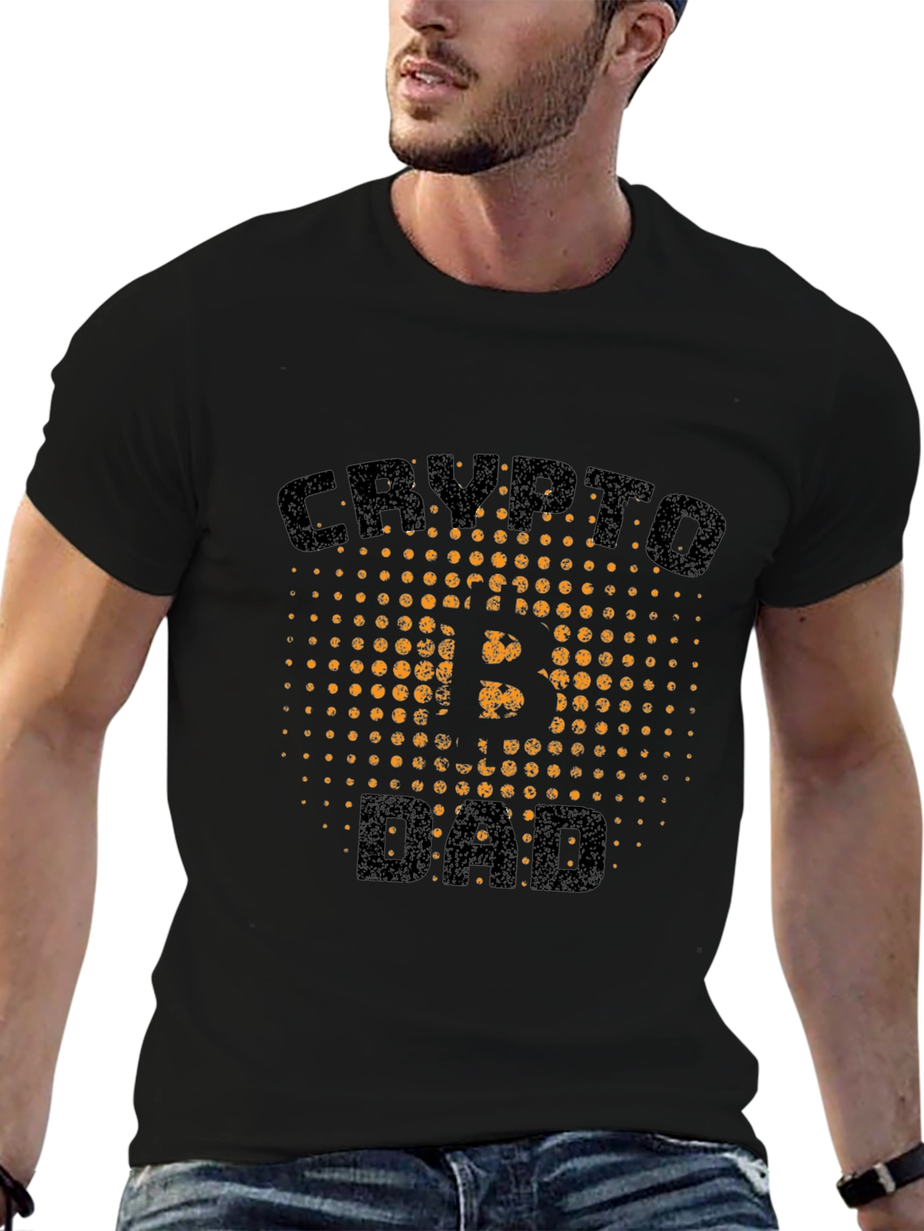 Crypto Dad Black T-Shirt