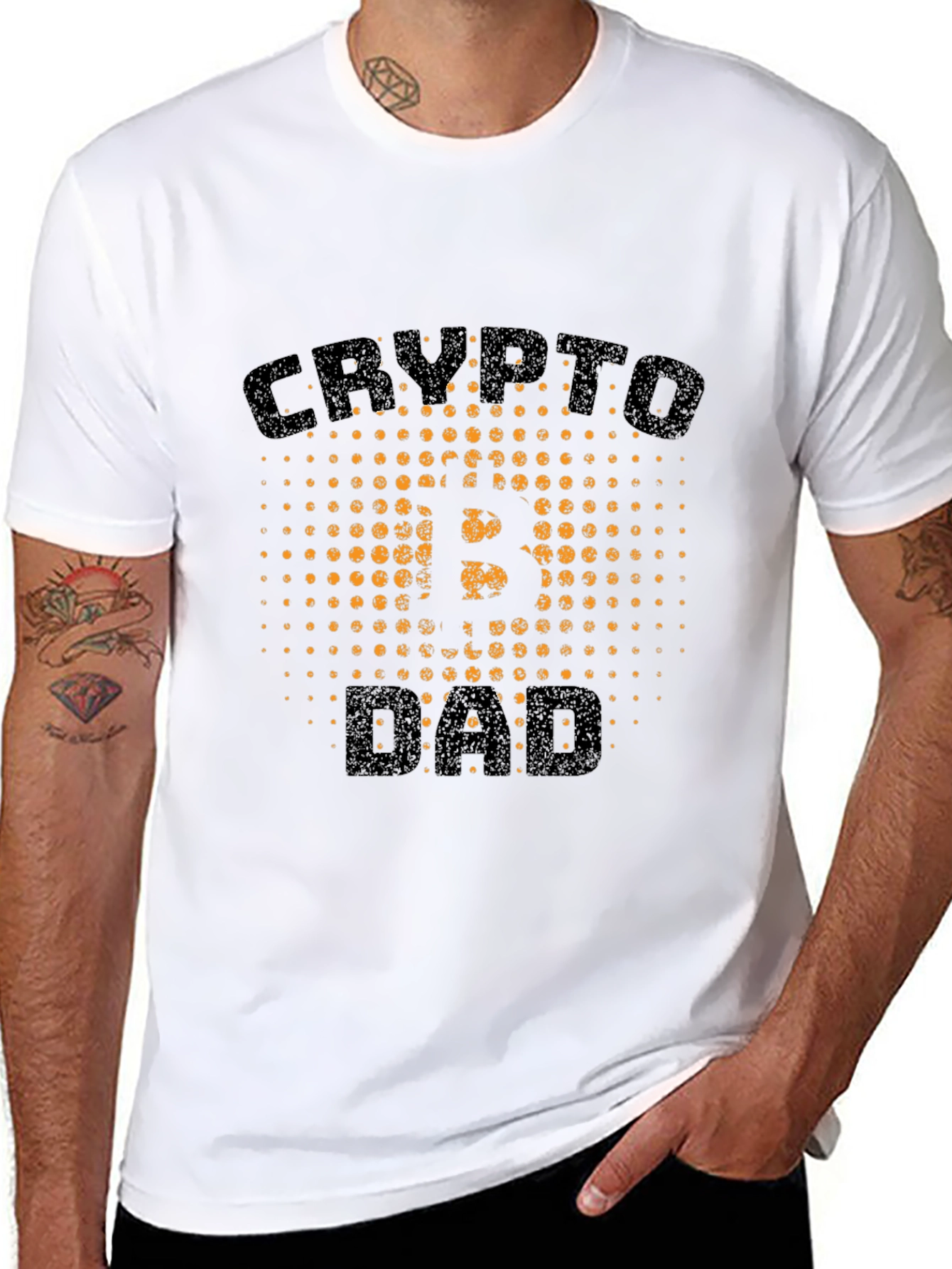Crypto Dad Black T-Shirt