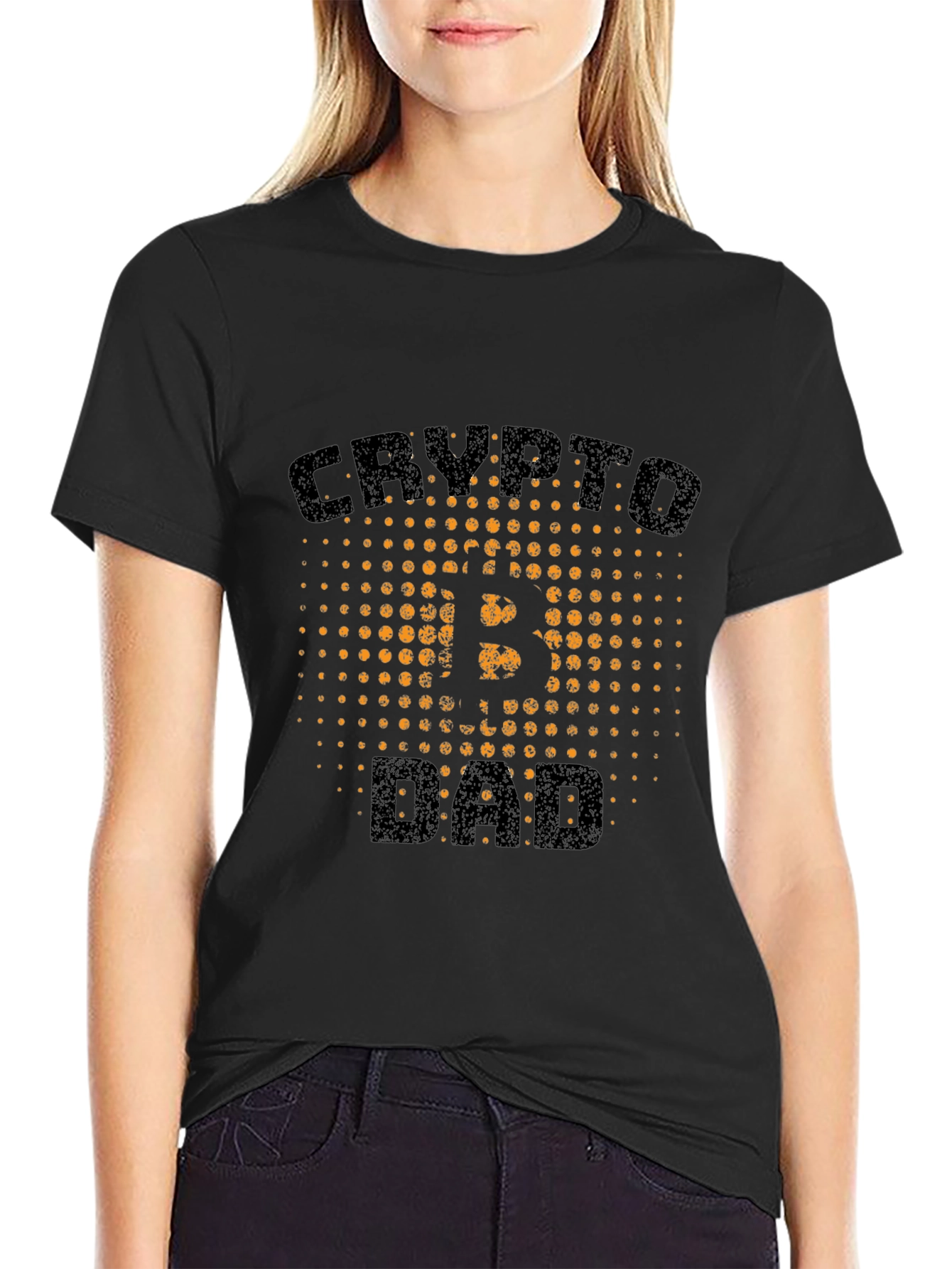 Crypto Dad Black T-Shirt