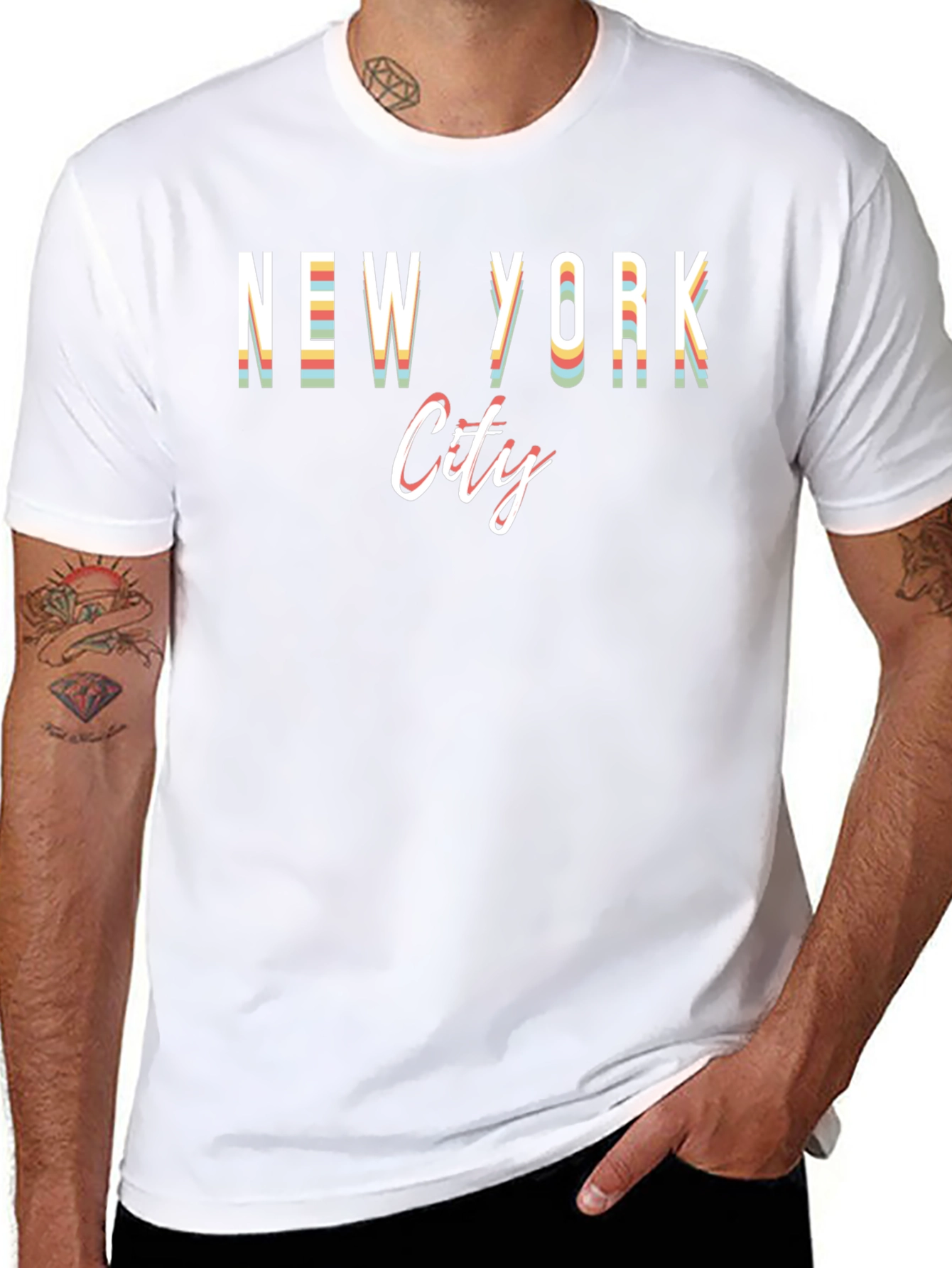 New York City Graphic Tee - Retro Style