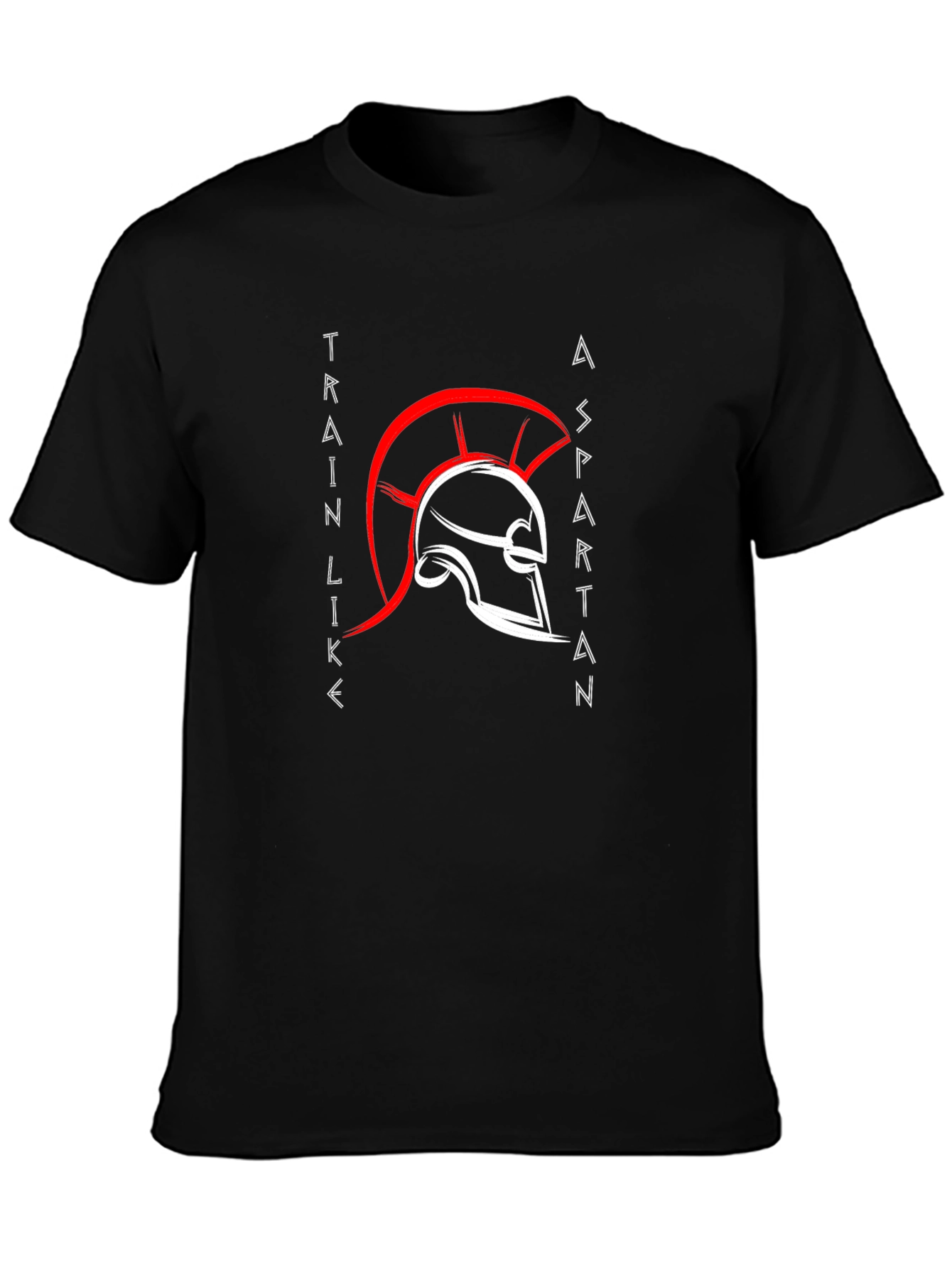 Train Like a Spartan T-Shirt - Black