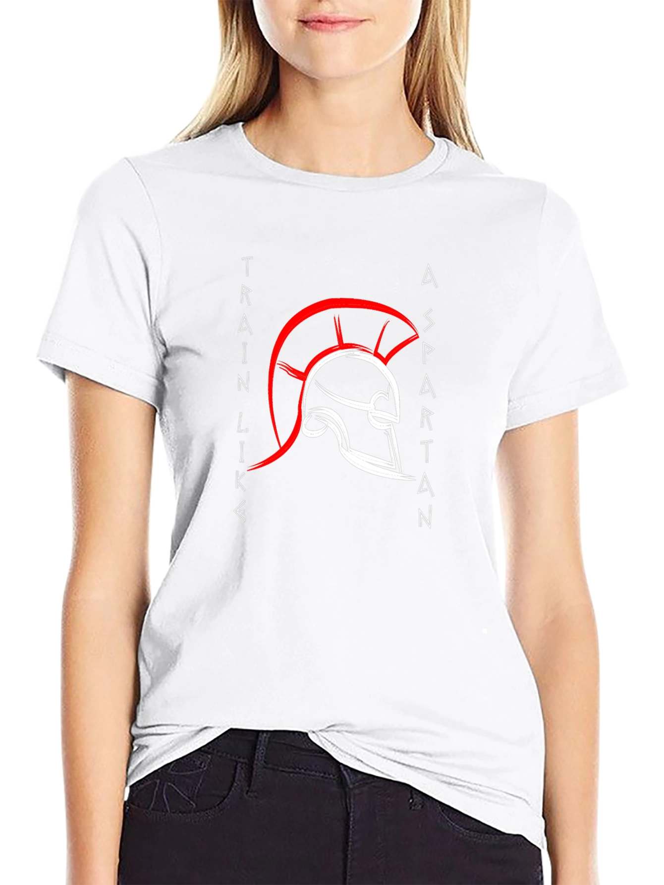 Train Like a Spartan T-Shirt - Black