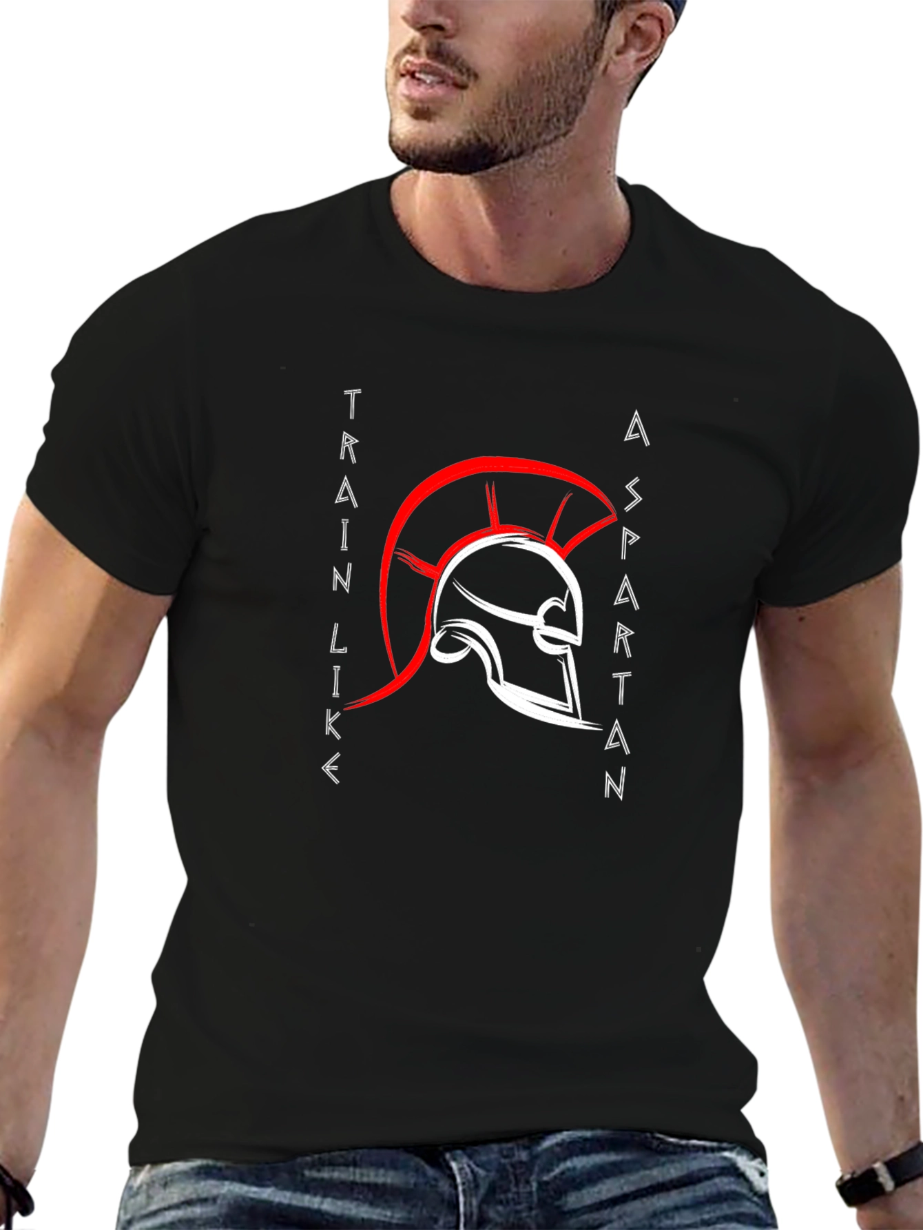 Train Like a Spartan T-Shirt - Black
