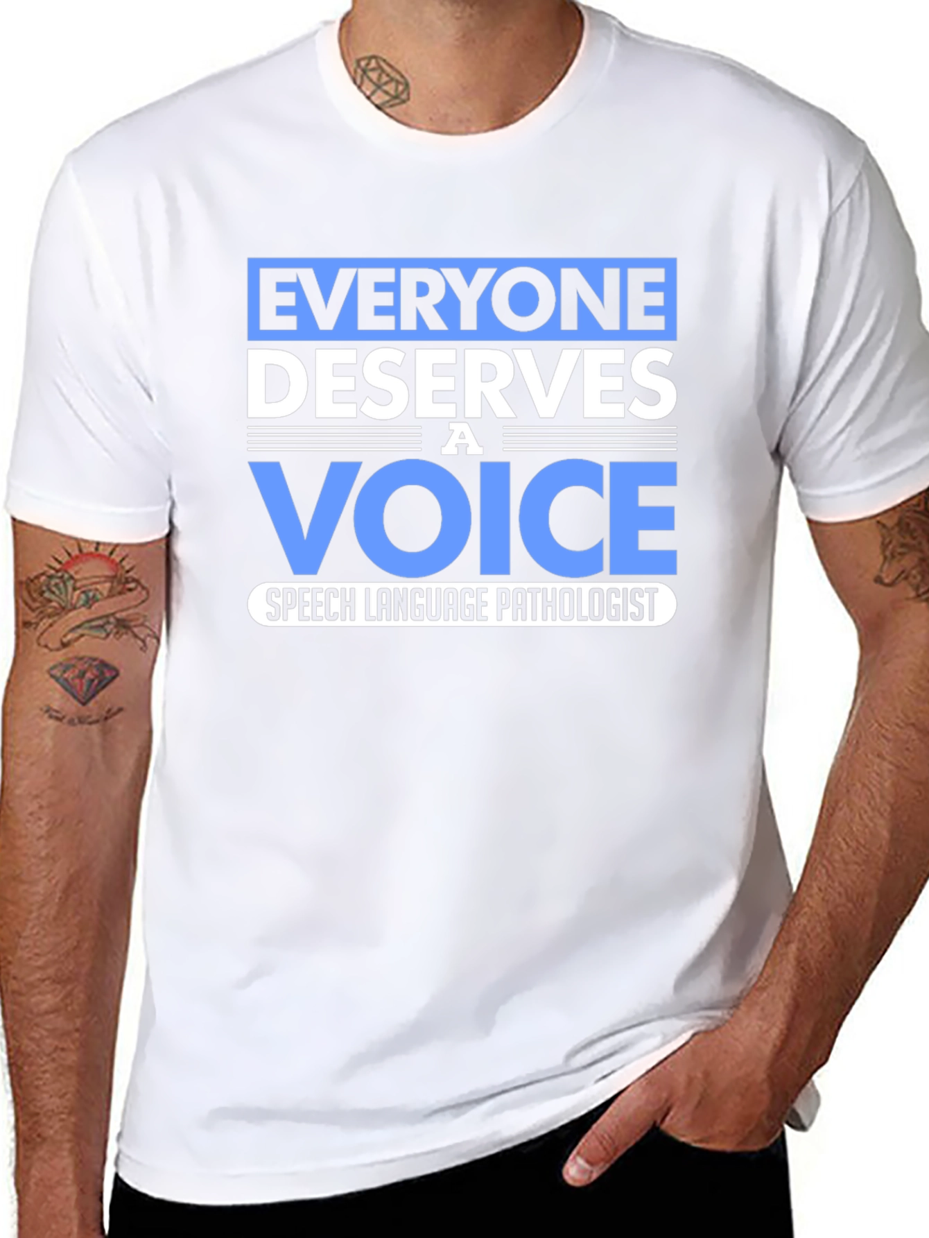 Everyone Deserves a Voice Speech Pathologist T-Shirt