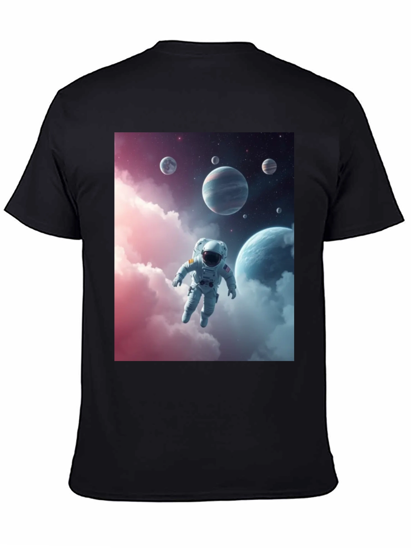 Astronaut in Space Graphic Tee
