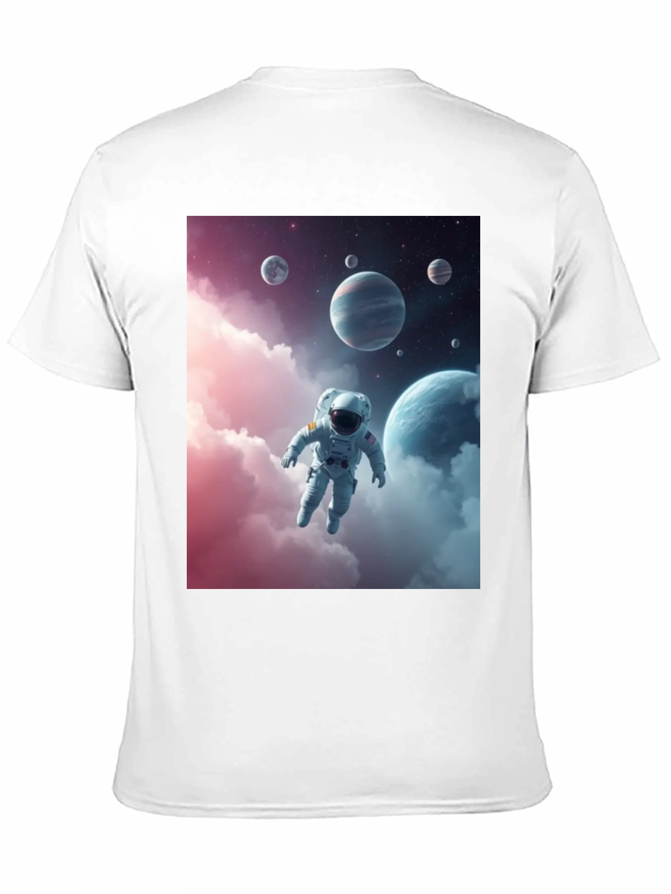 Astronaut in Space Graphic Tee