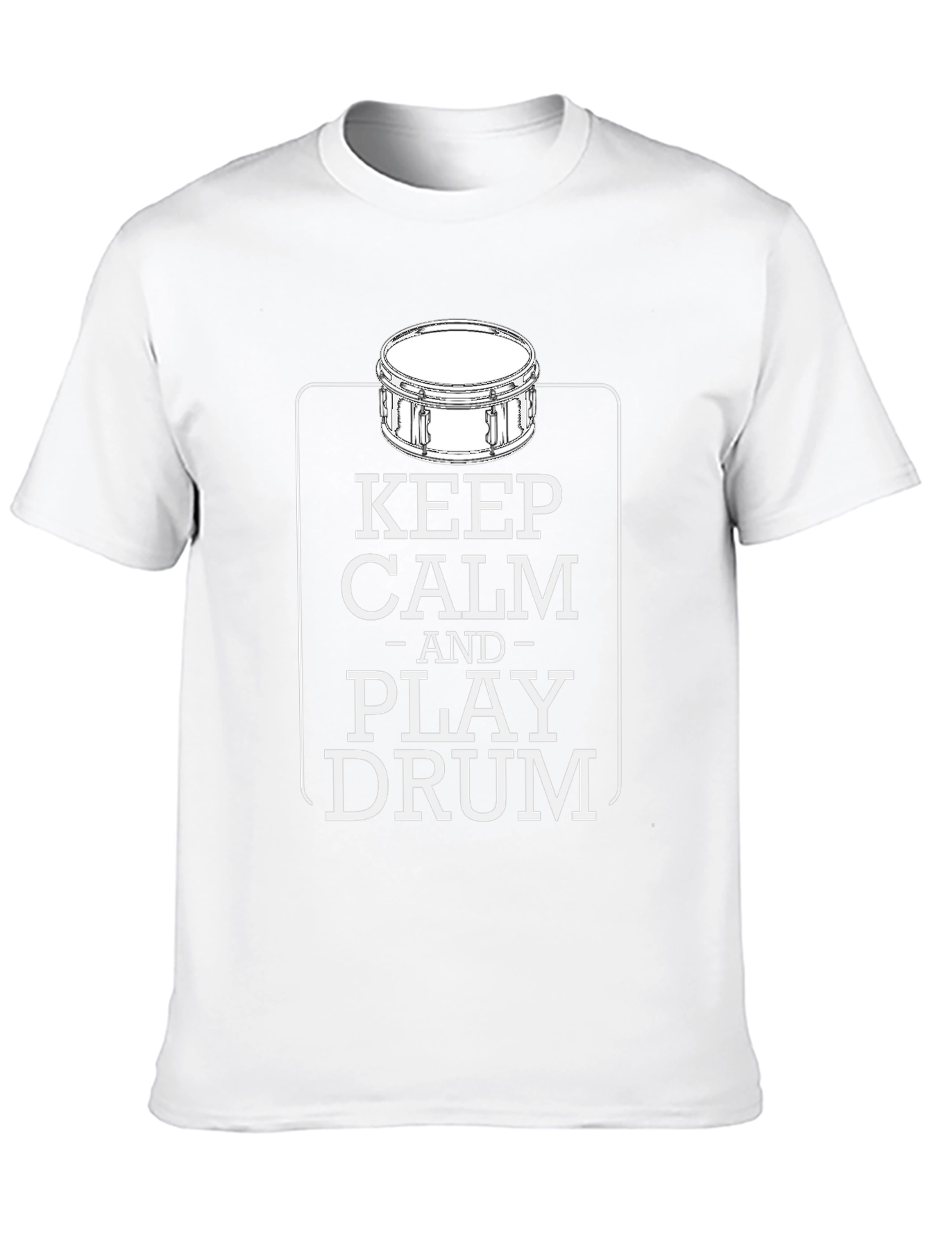 Keep Calm and Play Drum T-Shirt