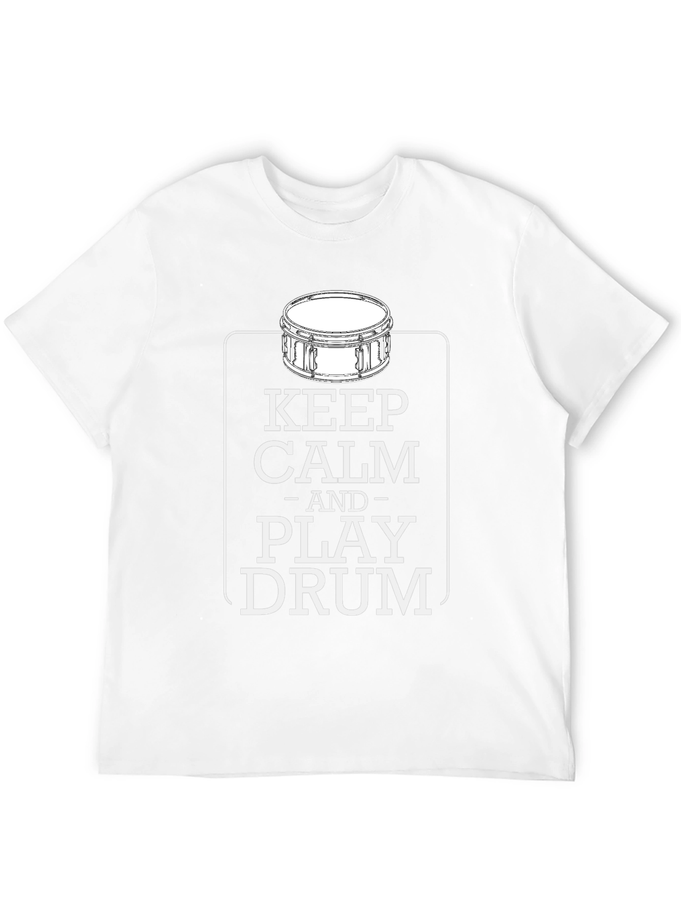 Keep Calm and Play Drum T-Shirt
