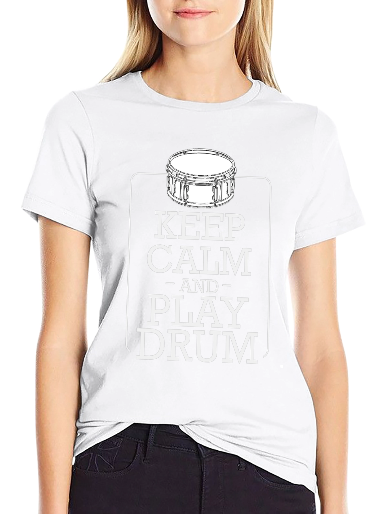 Keep Calm and Play Drum T-Shirt