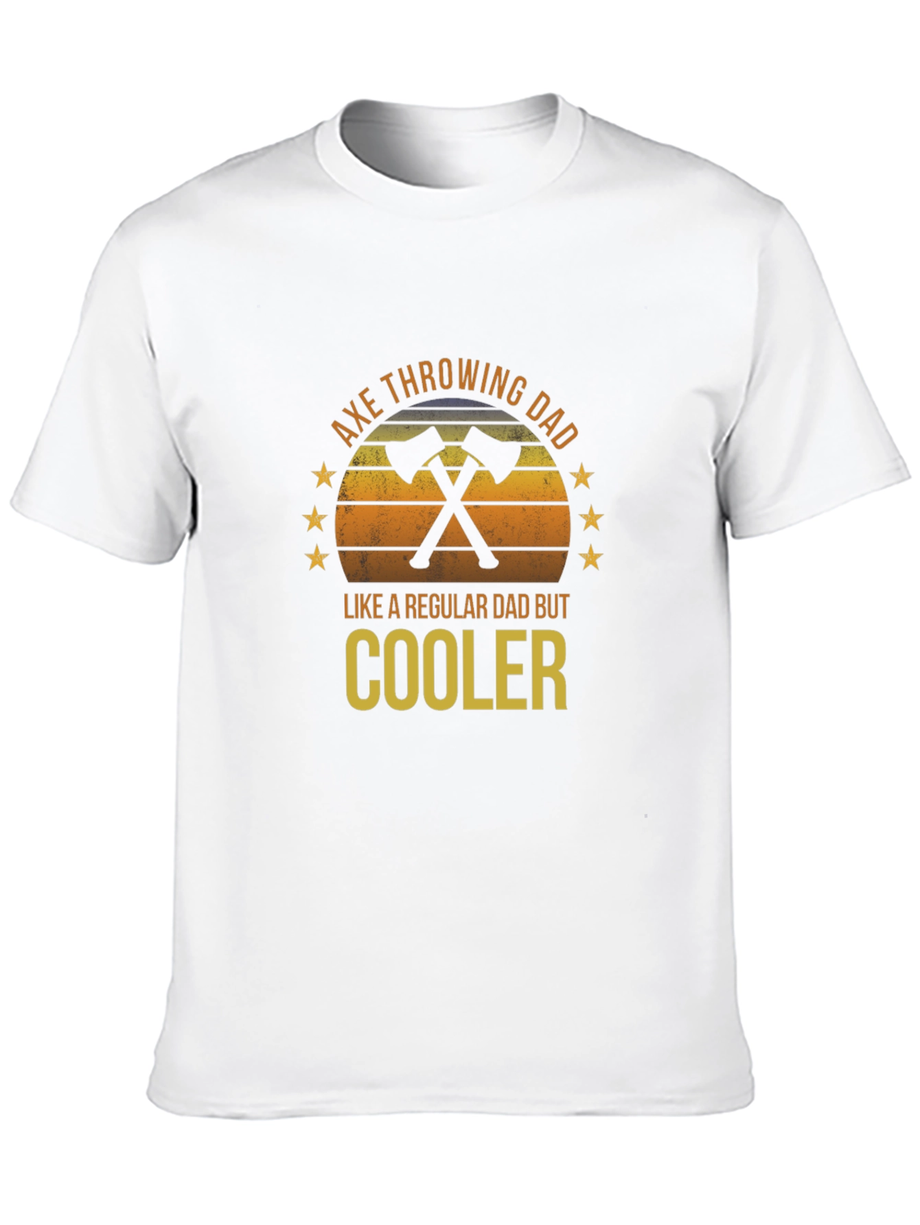 Axe Throwing Dad T-Shirt - Regular Dad But Cooler