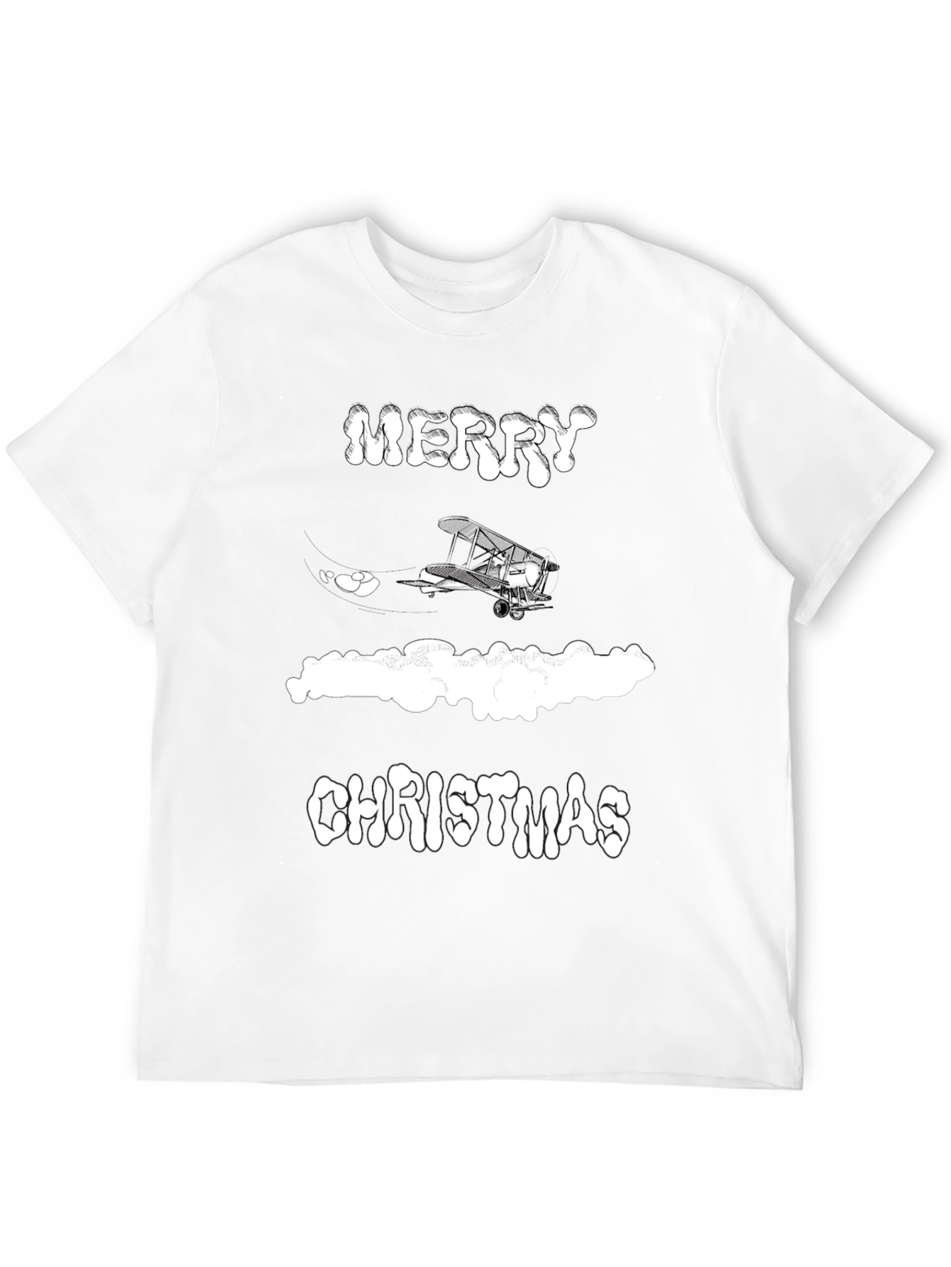 Merry Christmas Airplane T-Shirt