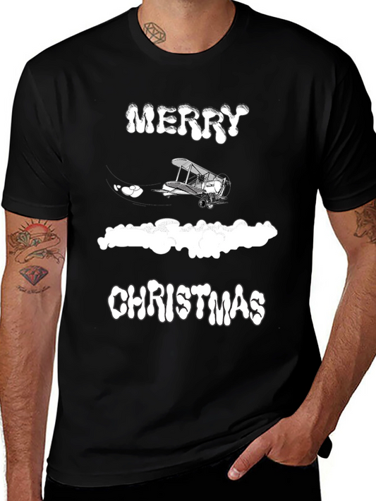 Merry Christmas Airplane T-Shirt