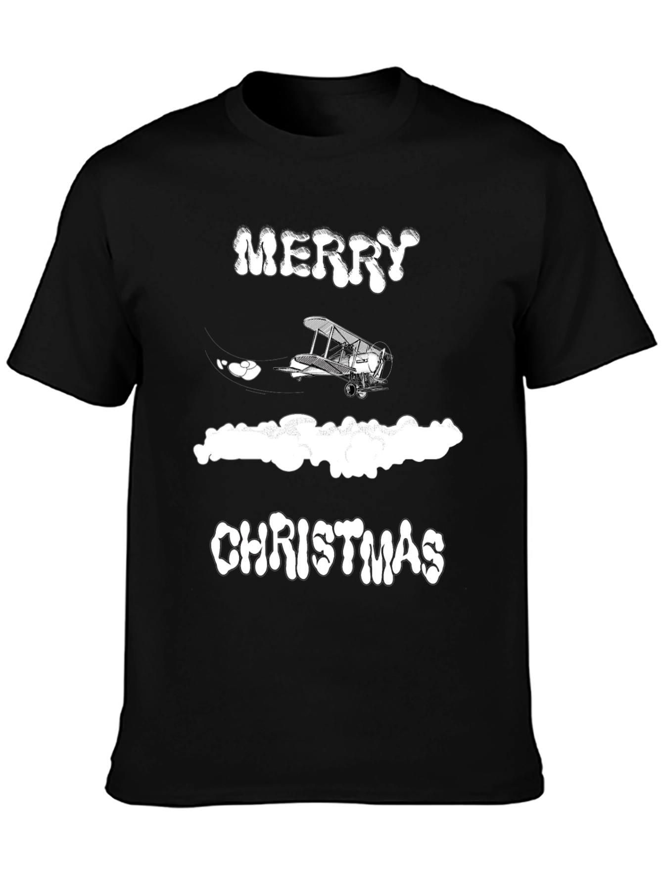 Merry Christmas Airplane T-Shirt