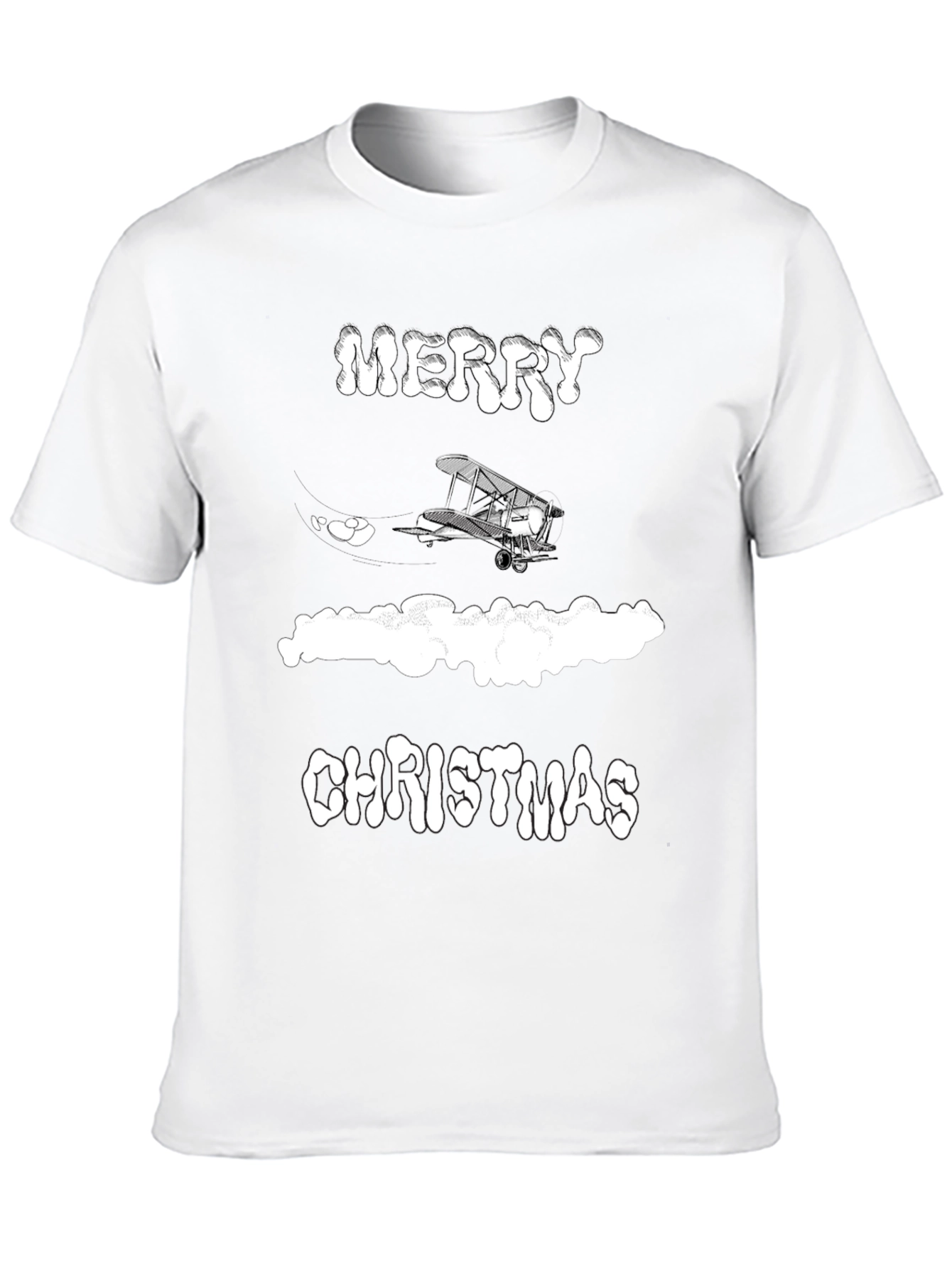 Merry Christmas Airplane T-Shirt