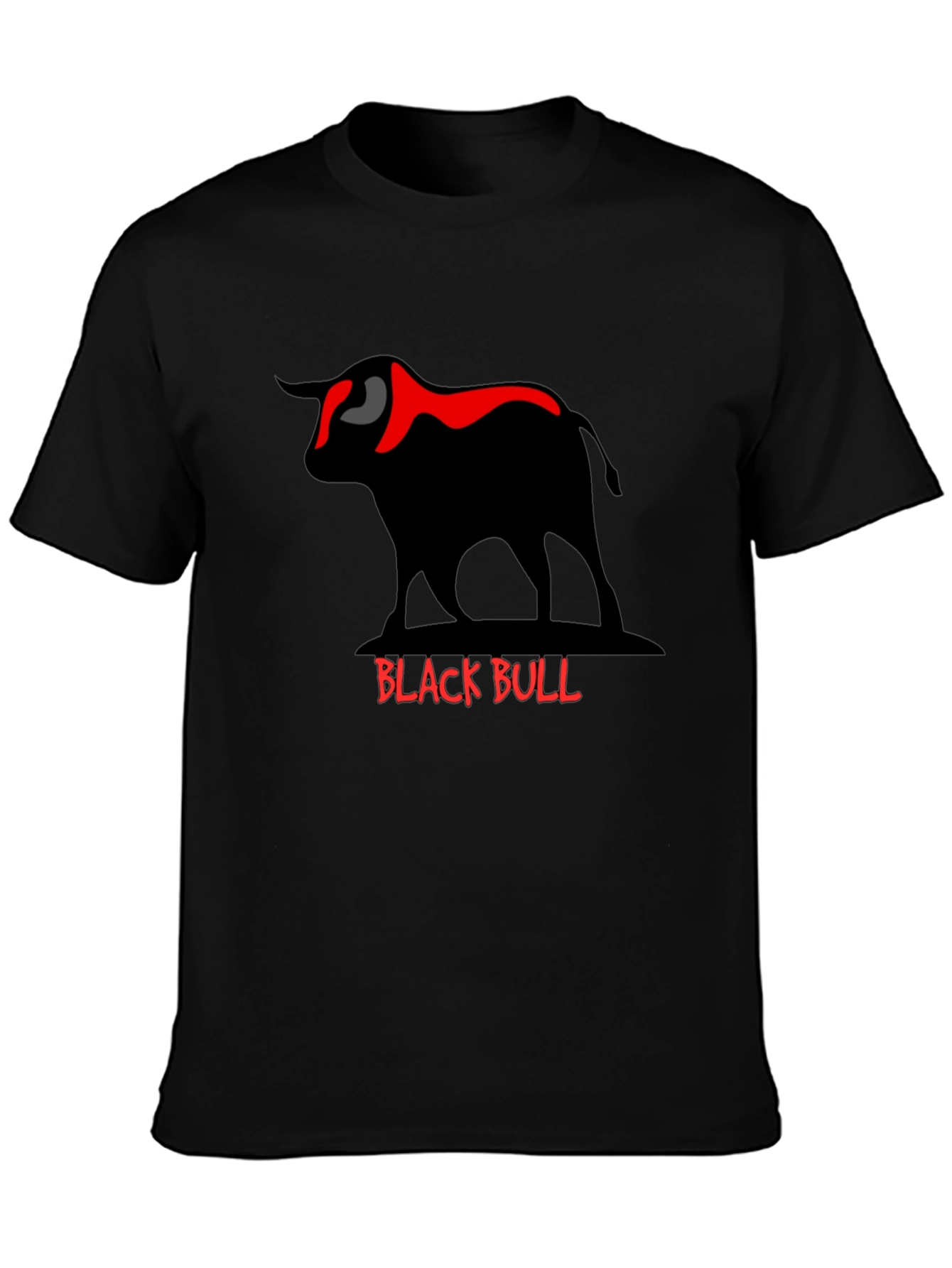 Black Bull Graphic Tee - Stylish & Bold